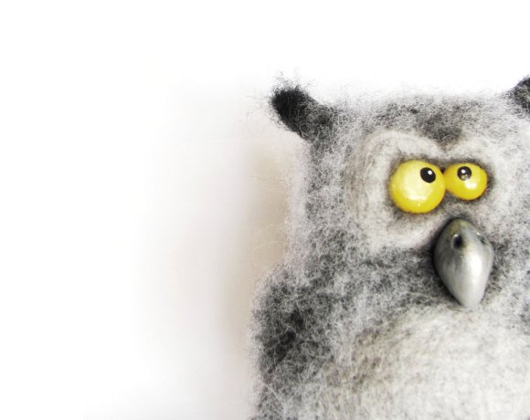 Owl - An Art Toy Wool Pleasure by VladaHom